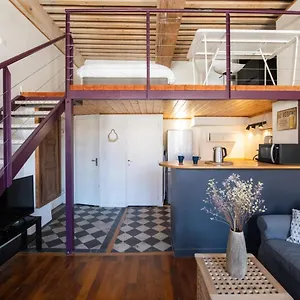 L'indigo- Coup De Coeur Canut - Croix Rousse Apartment